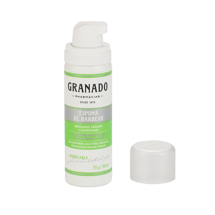 Espuma de Barbear Granado 59ml - Shopmano