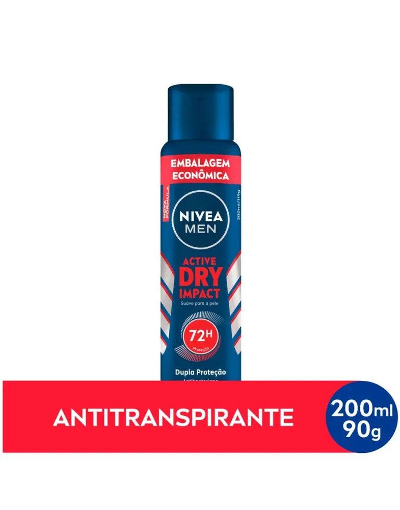 Desodorante Aerosol Masculino Dry Impact Nivea Men 150ml