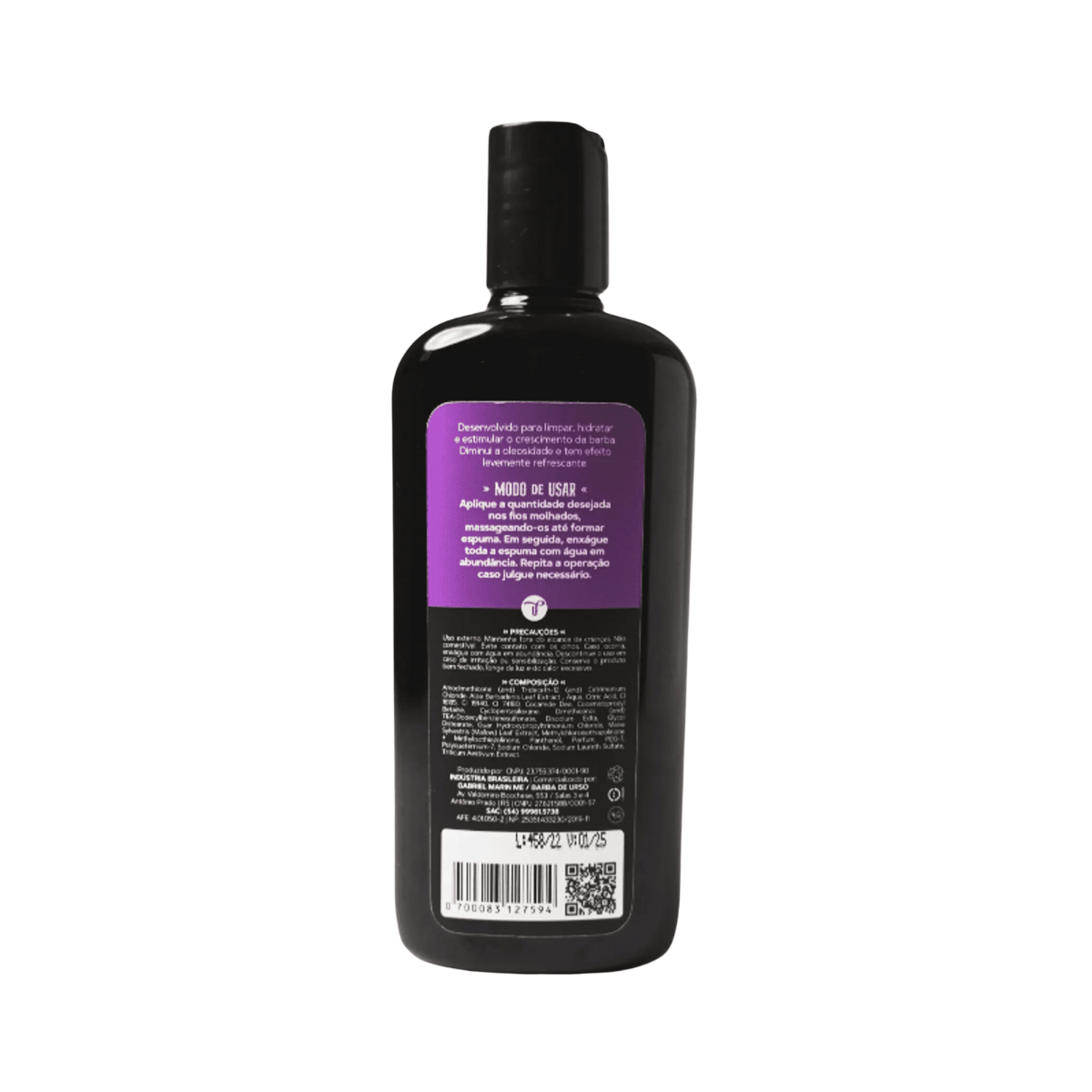 Shampoo para Barba Sândalo Barba de Urso 240ml - Shopmano