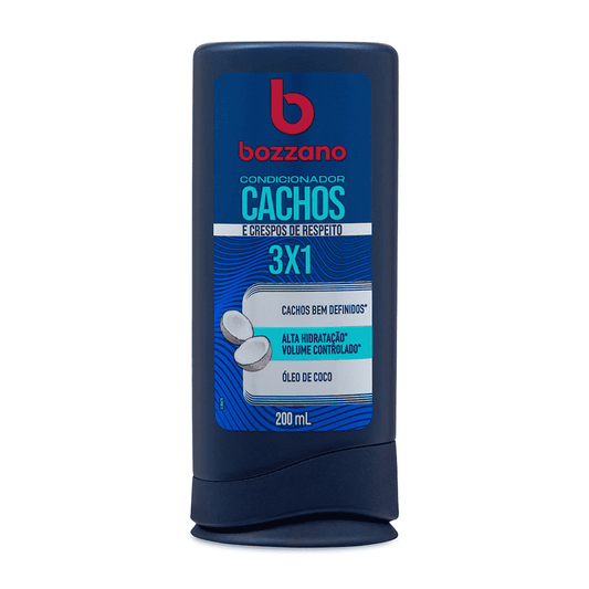 Condicionador Cachos e Crespos Bozzano 200ml