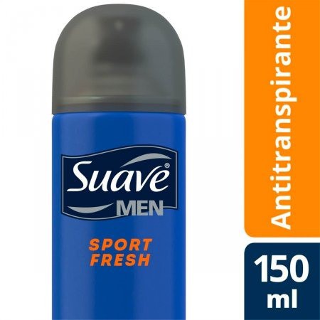 Desodorante Antitranspirante Sport Fresh Suave Men 150ml - Shopmano