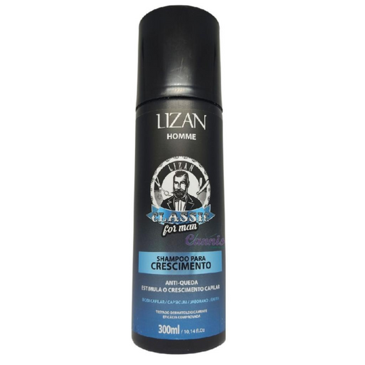 Shampoo Para Crescimento Classic For Man Lizan 300ml - Shopmano