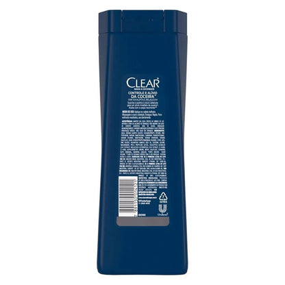 Shampoo Anticaspa Controle Alívio da Coceira Clear Men 400ml - Shopmano