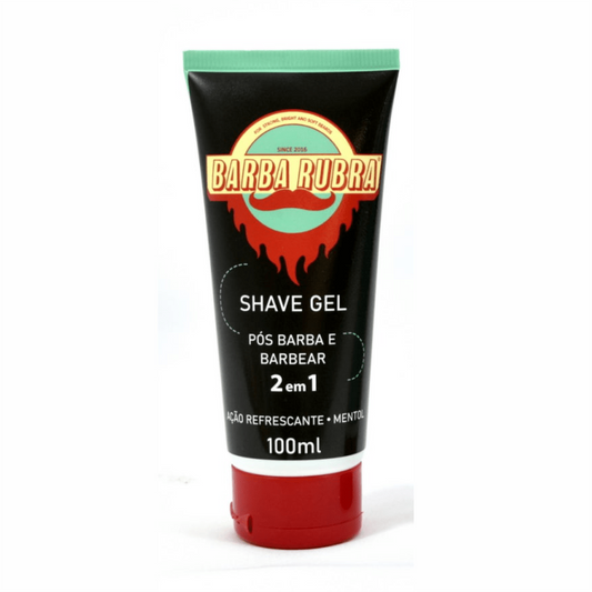 Shave Gel Pós Barba e Barbear Barba Rubra 100ml