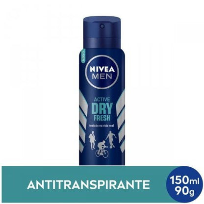 Antitranspirante Aerossol Nivea Men Active Dry Fresh 150ml