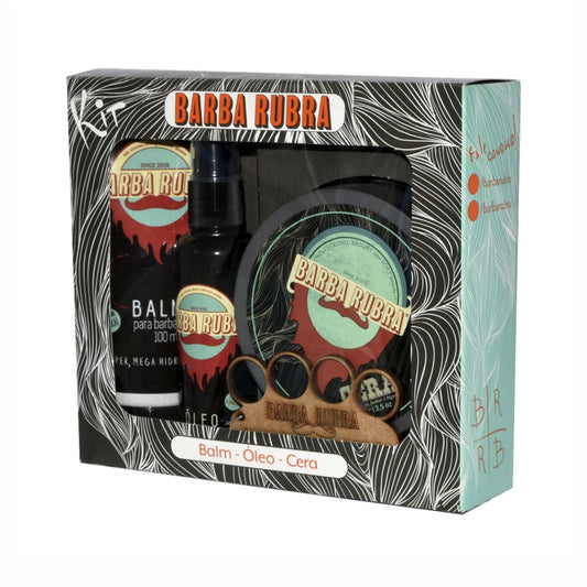 Kit Barba, Cabelo e Estilo Barba Rubra