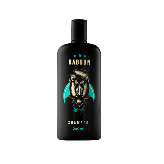 Shampoo Mentolado Cabelo Barba e Corpo Baboon 240ml - Shopmano