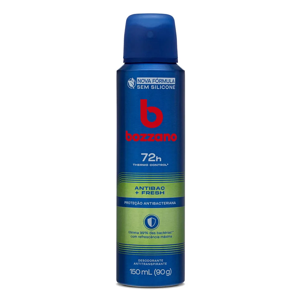 Desodorante Aerossol Masculino Bozzano Fresh 150ml