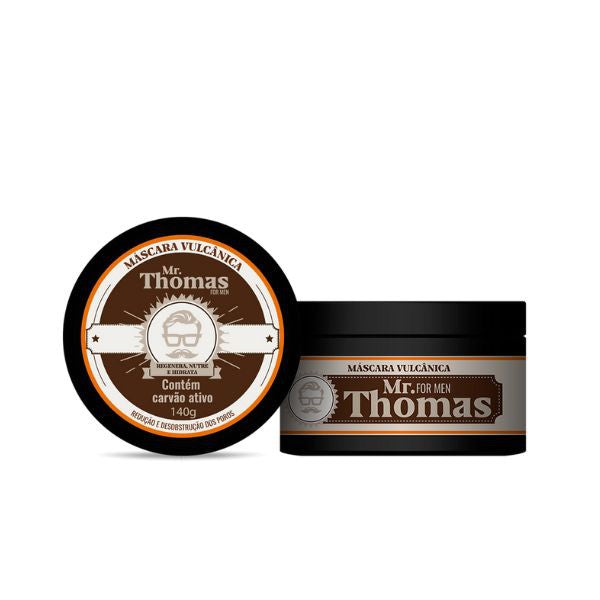 Máscara Facial Vulcânica Mr Thomas For Men 140g - Shopmano