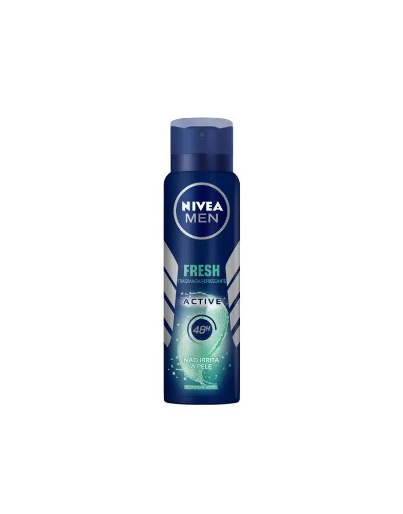 Desodorante Antitranspirante Fresh Active Nivea Men 150ml - Shopmano