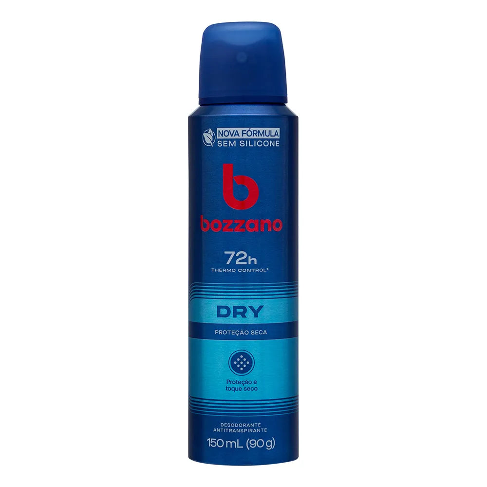 Desodorante Aerossol Masculino Bozzano Dry 150ml