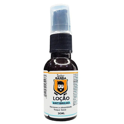 Loção Facial Antibrilho com Toque Seco Senhor Barba 30ml - Shopmano