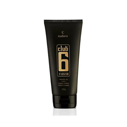 Shower Gel 4 Em 1 Club 6 Cassino Eudora 200ml - Shopmano