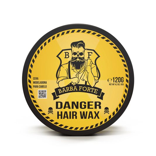 Cera Modeladora Efeito Brilho Danger Barba Forte 120g