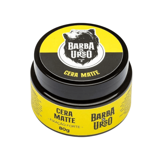 Cera Modeladora para Cabelos Matte Seco Barba de Urso 80g