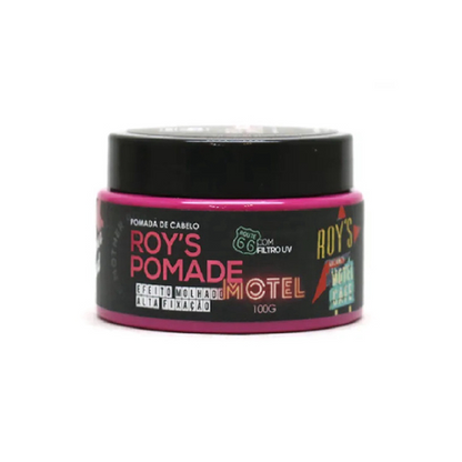 Pomada Efeito Molhado Roy's Pomade Route 66 Viking 100g - Shopmano