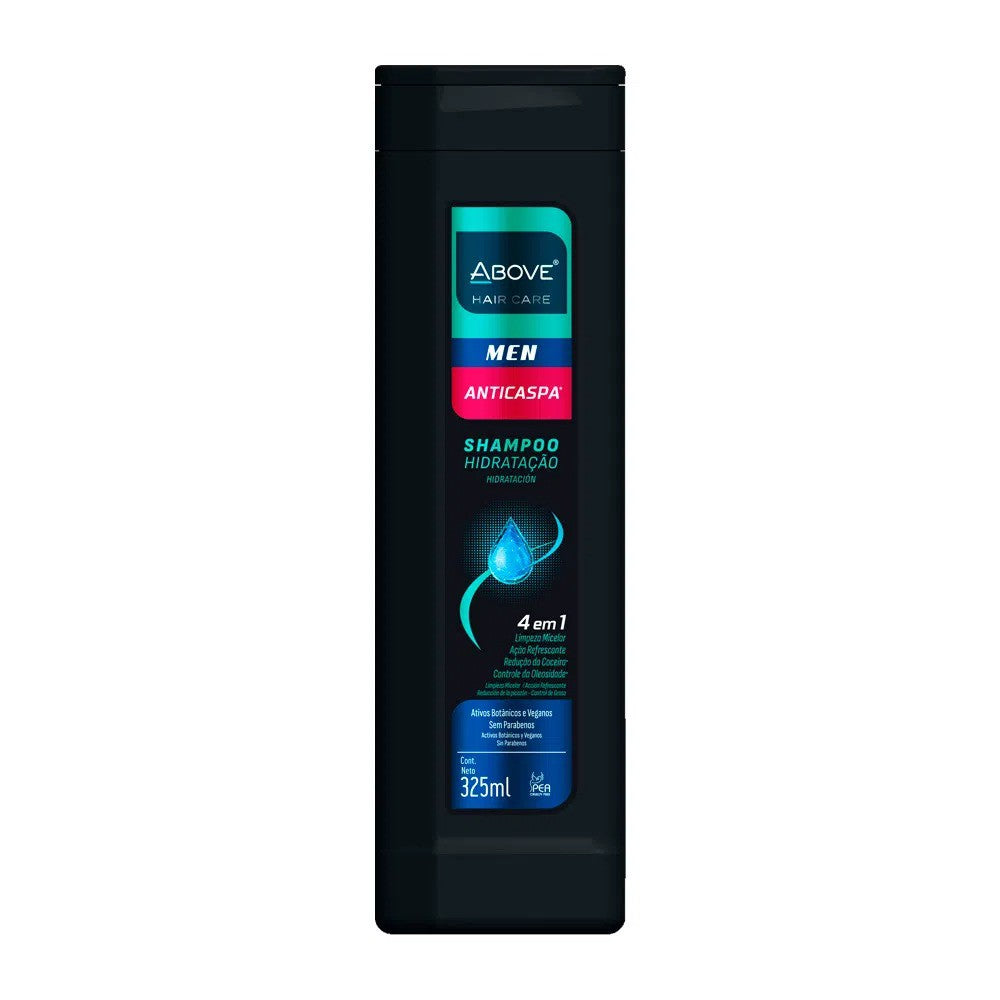 Shampoo Masculino Anticaspa e Alivia da Coceira Above 325ml - Shopmano