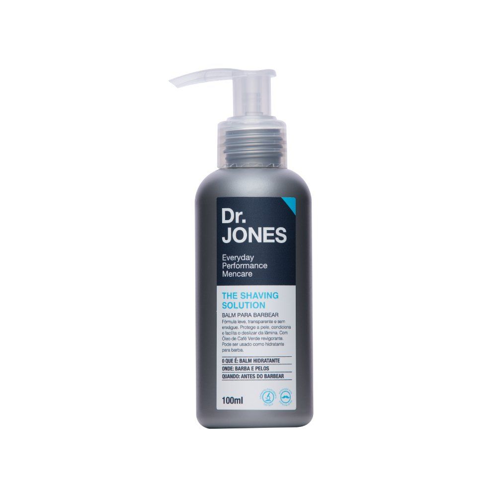 Balm Para Barbear The Shaving Solution Dr. Jones 100ml - Shopmano