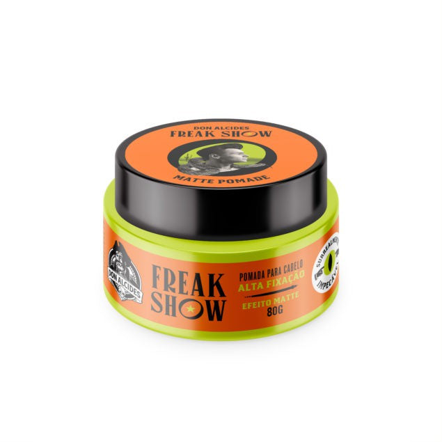 Pomada para Cabelo Efeito Matte Freak Show Don Alcides 80g - Shopmano