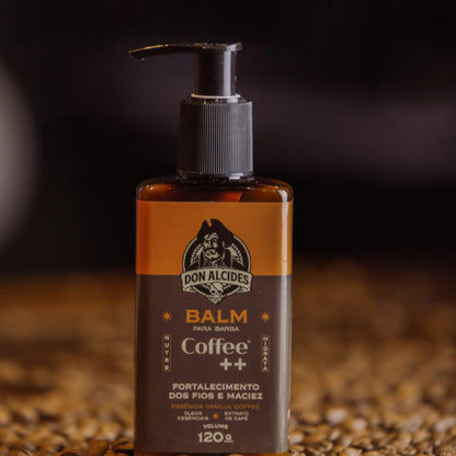 Kit Balm e Shampoo Para Barba Coffee ++ Don Alcides - Shopmano