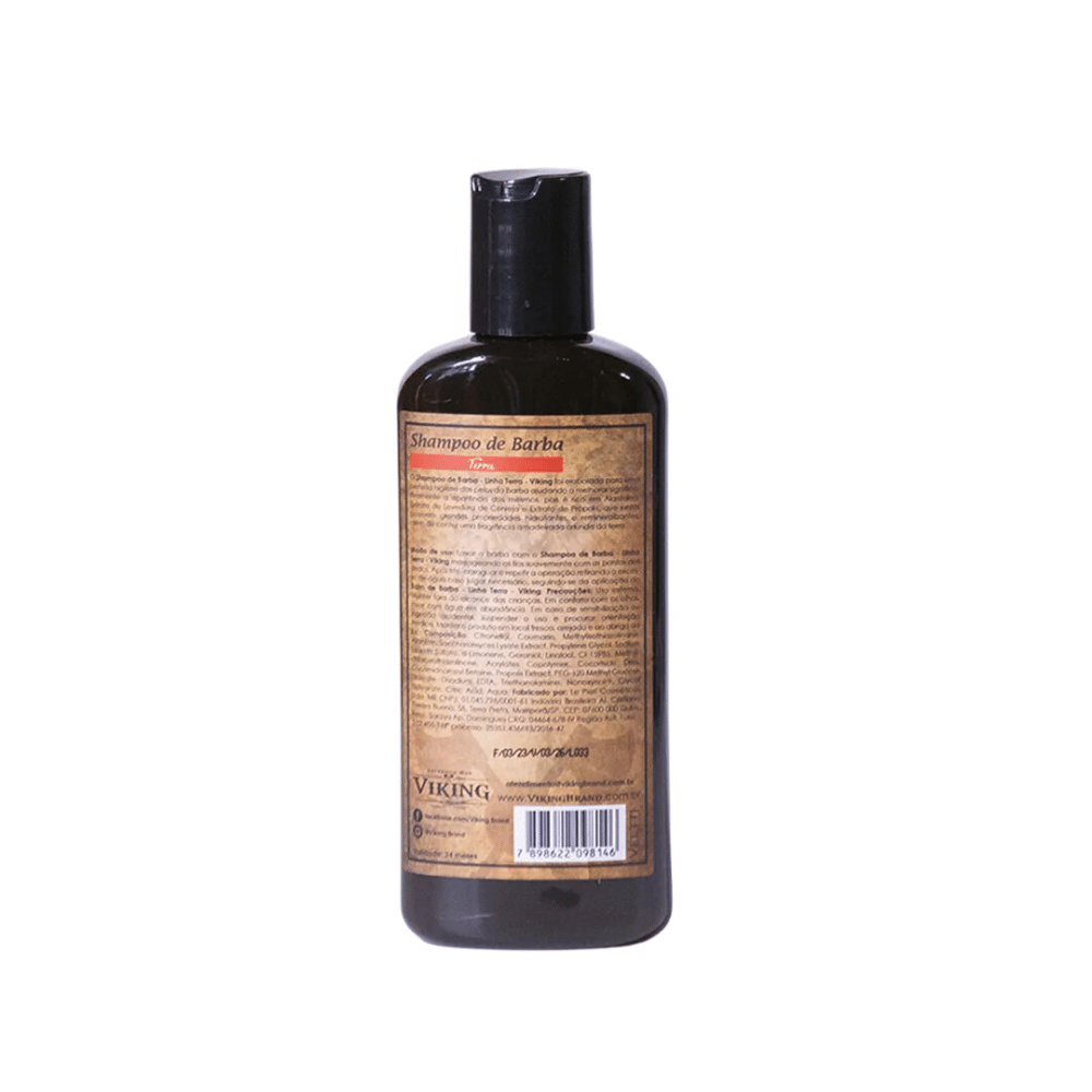 Shampoo de Barba Terra Viking 200ml