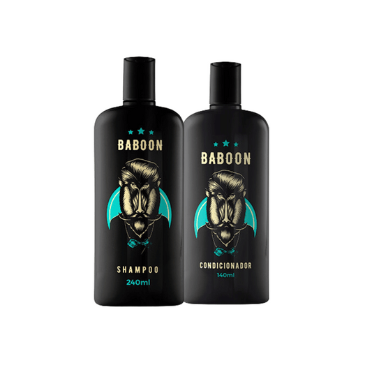 Kit Shampoo e Condicionador Baboon