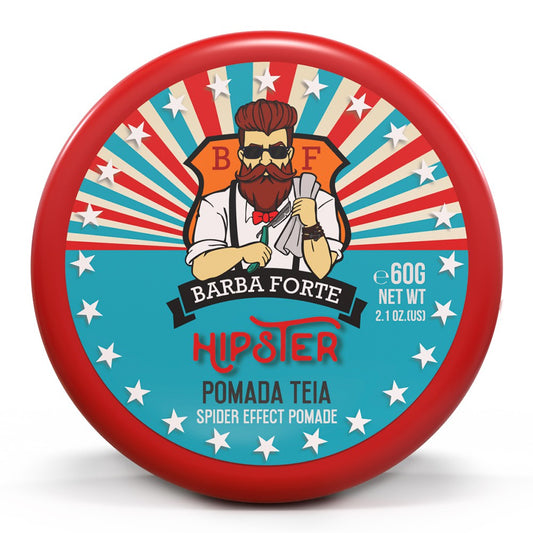 Pomada Efeito Teia Hipster Barba Forte 60g - Shopmano