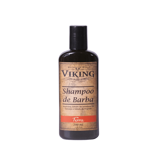 Shampoo de Barba Terra Viking 200ml - Shopmano