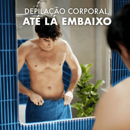 Kit Aparelho Gillette Corpo + Creme Corpo e Rosto