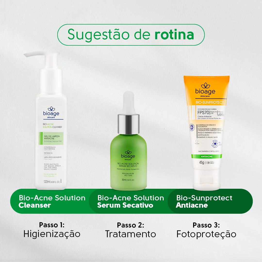 Sérum Antiacne Secativo Bioage 30ml