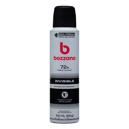 Desodorante Aerossol Masculino Bozzano Invisible 150ml