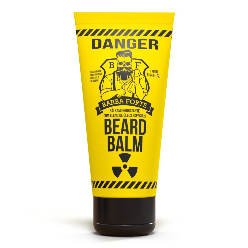 Balm Hidratante para Barba Danger Barba Forte 170g - Shopmano