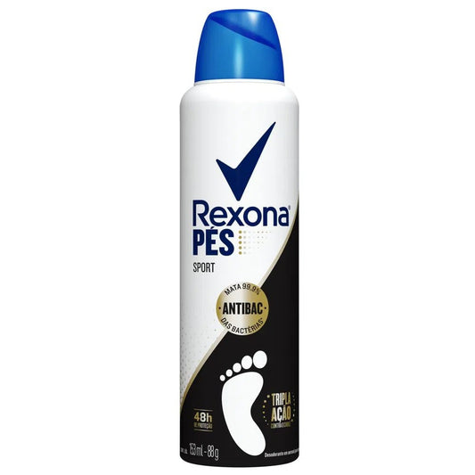 Desodorante Aerossol para os Pés Sport Rexona 153ml - Shopmano