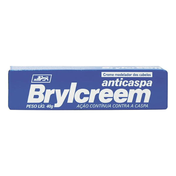 Creme Modelador Anticaspa Brylcreem Granado Azul 40g - Shopmano