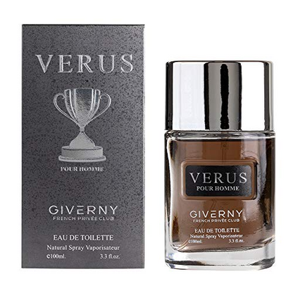 Perfume Masculino Giverny Verus Pour Homme Toilette 100ml - Shopmano