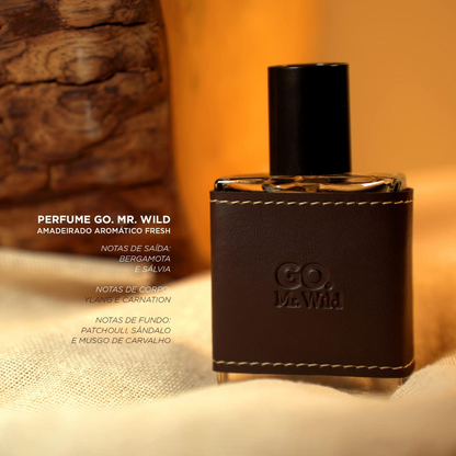 Perfume Go Mr Wild Amadeirado Aromático Eau de Parfum 50ml - Shopmano