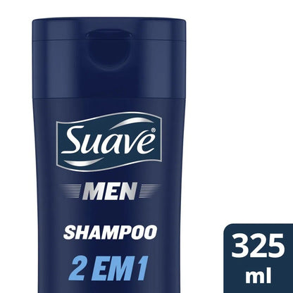 Shampoo 2 em 1 Limpa e Condiciona Suave Men 325ml - Shopmano