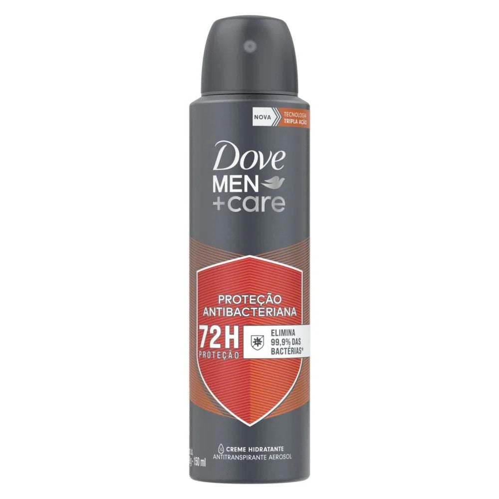 Desodorante Proteção Antibacteriana 72h Dove Men Care 150ml