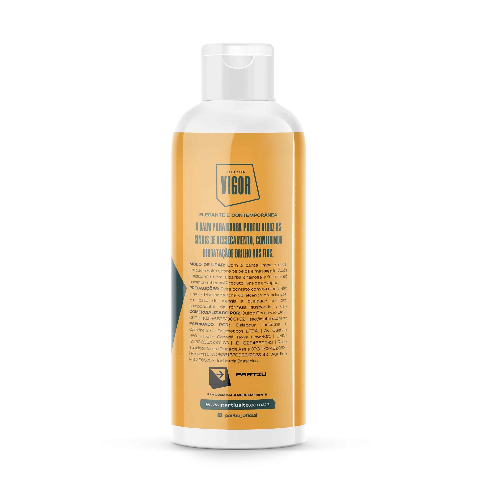 Shampoo Para Barba Vigor Partiu 120ml - Shopmano