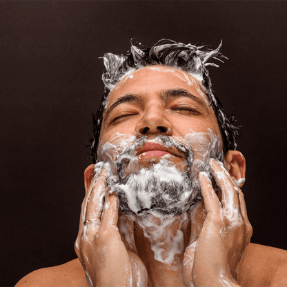 Shampoo Cevada Gold Barba Cabelo Rosto E Corpo Go Man 300ml
