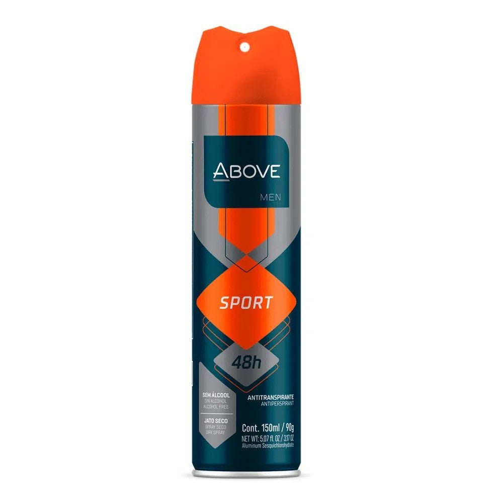 Desodorante Men Aerosol Sport Above 150ml - Shopmano