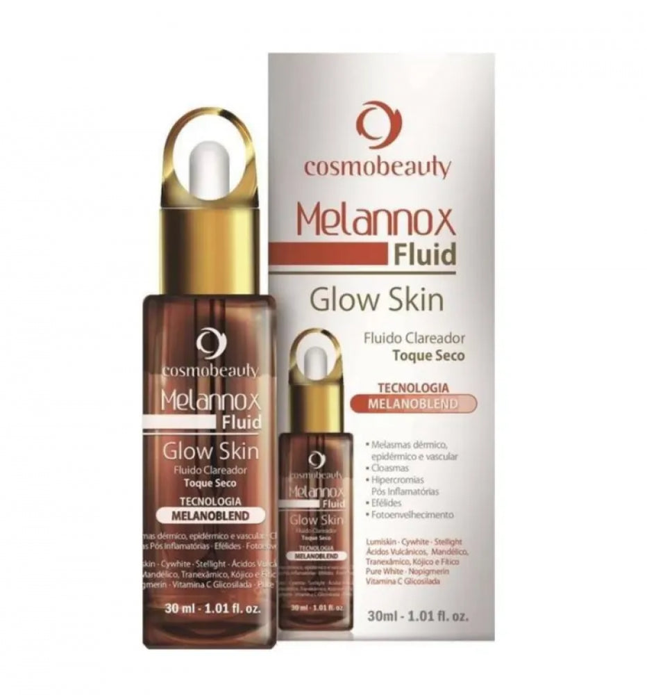 Fluido Uniformizador Facial Melannox Fluid Glow Skin 30ml