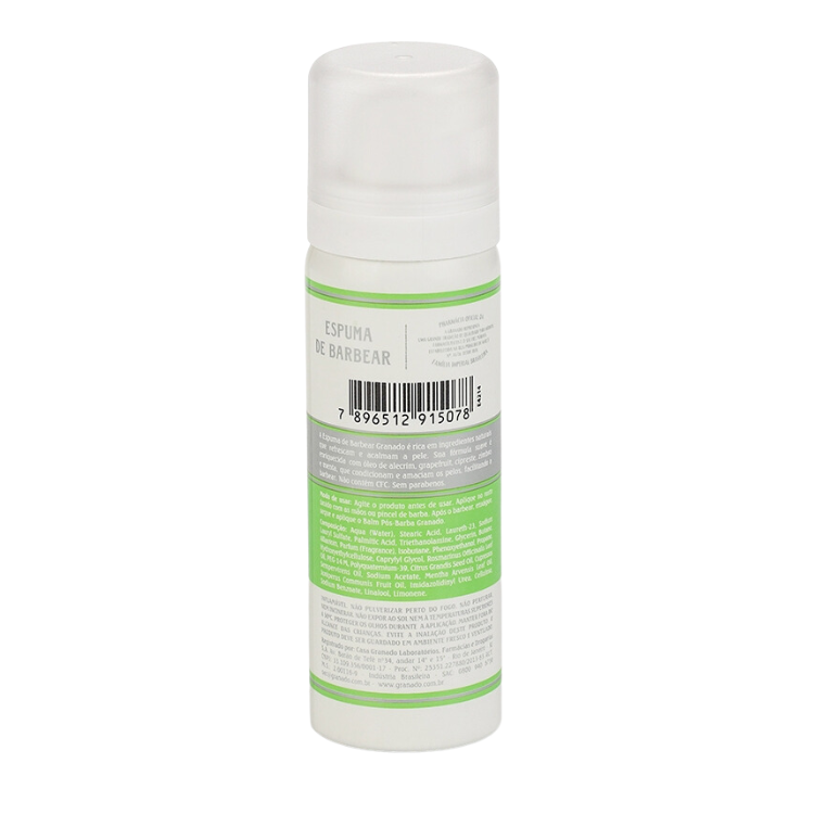 Espuma de Barbear Granado 59ml - Shopmano