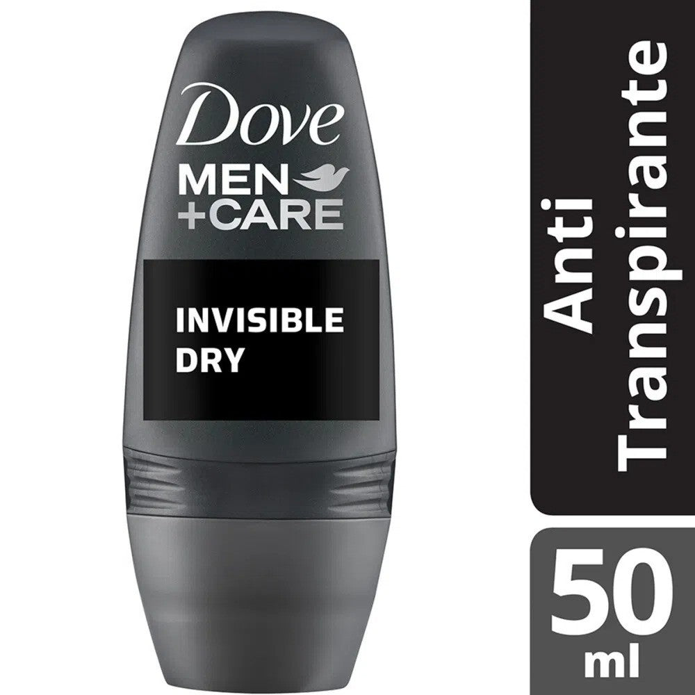 Desodorante Roll-On Invisible Dry Dove Men Care 48h 50ml - Shopmano