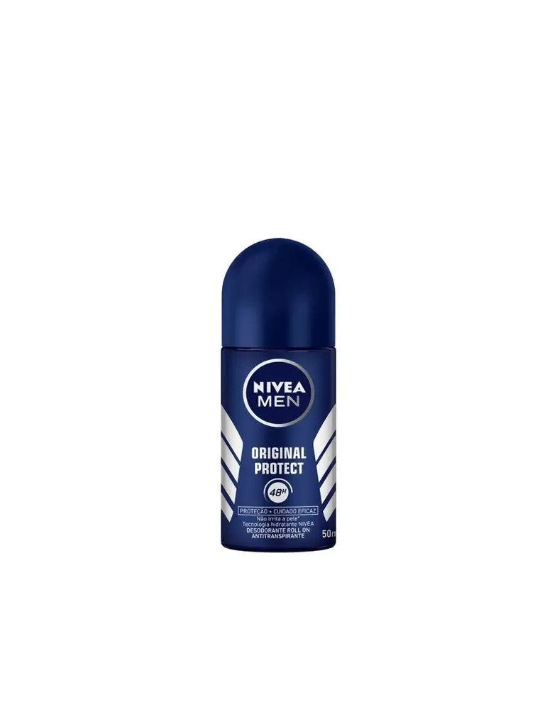 Desodorante Roll On Original Protect Nivea Men 50ml - Shopmano