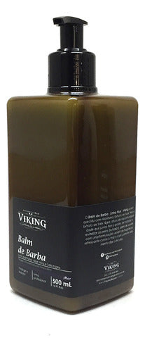 Balm De Barba Mar Viking Profissional 500ml - Shopmano