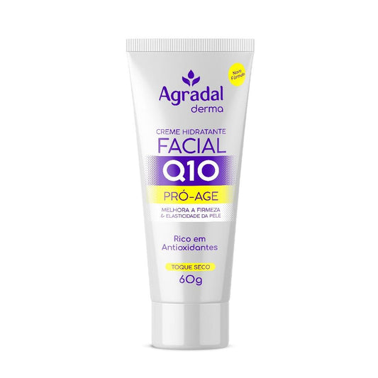 Creme Facial Hidratante Q10 Pro Age Derma Agradal 60g