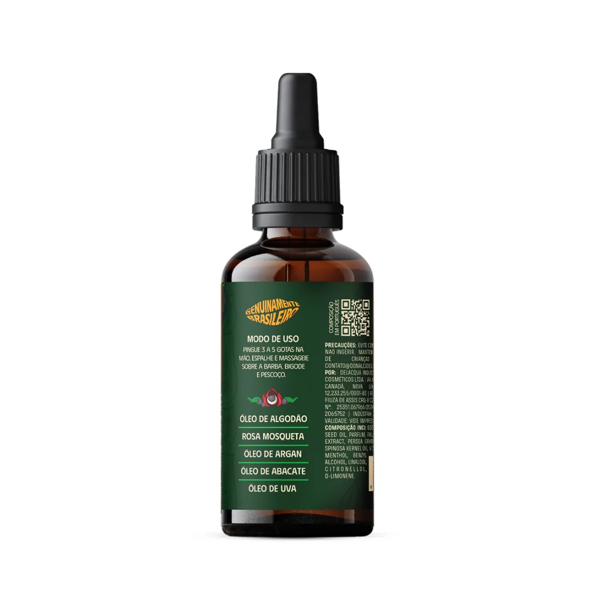 Óleo Para Barba Guaraná Don Alcides 25ml - Shopmano