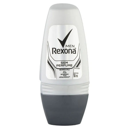 Desodorante Roll-On Sem Perfume Rexona Men 50ml - Shopmano