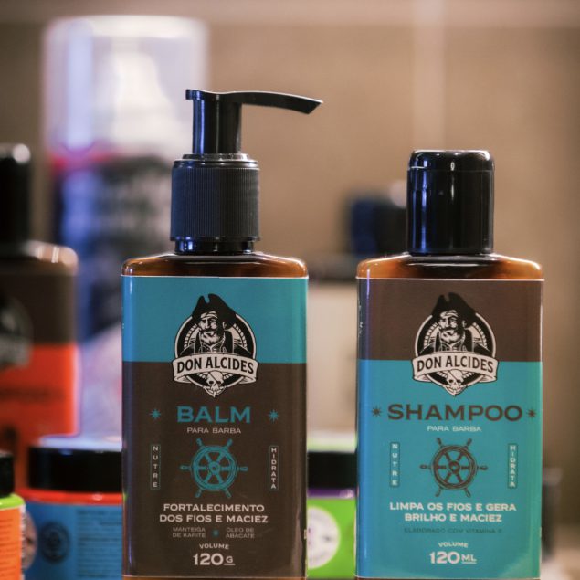 Kit Balm e Shampoo Para Barba Calico Jack Don Alcides - Shopmano